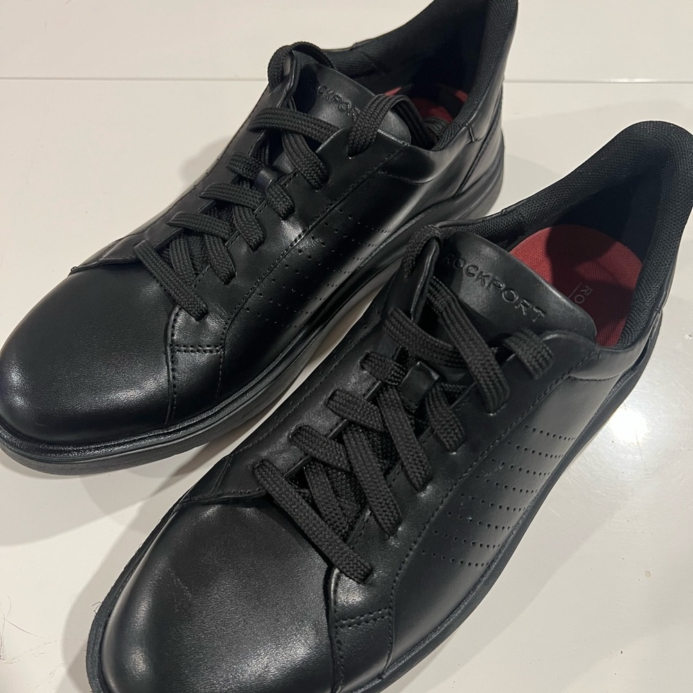 Rockport Men's Black Leather Shoes